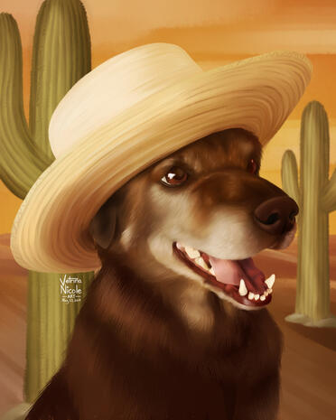 Cowboy Doggo